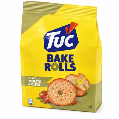 TUC Bake Rolls Flavour Tomato & Olive