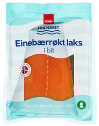 Einebærrøykt Laks Bit Coop