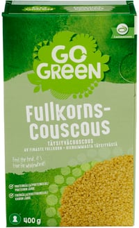 Couscous Fullkorn 400g Gogreen