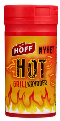 Grillkrydder Hot 130g Hoff