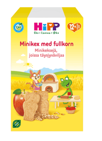 HiPP Kjeks med Fullkorn & Eple 12md
