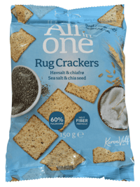 All in One Rug Crackers Havsalt & Chiafrø 150g