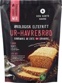Svarthavrebrød Mix Økologisk 510g Dsh