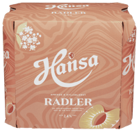 Hansa Radler Aprikos/Hylleblomst 6stk x 0,5l