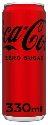Coca-Cola u/Sukker 0,33l boks Sleek