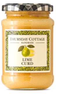 Lime Curd 310g Thursday Cottage