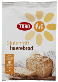 Toro Fri Havrebrød Glutenfri 409g