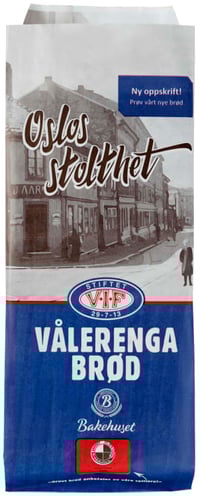 Vålerengabrød 750g Møllhausen