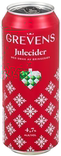Grevens Julecider 0,5l boks