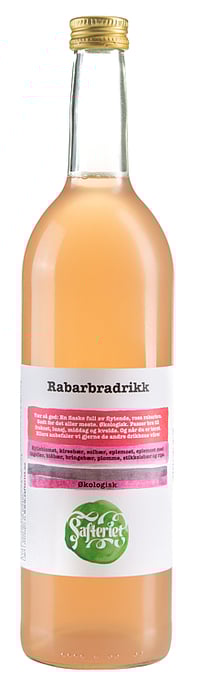 Rabarbradrikk Økologisk 0.74l Safteriet