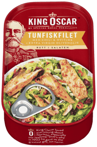 King Oscar Tunfiskfilet Chiligarlic 115g