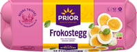 Frokostegg Frittgående L 12stk Prior