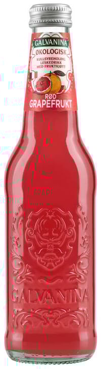 Grapefruktdrikk Rød Økologisk 355ml Galvanina