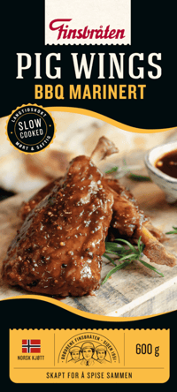 Finsbråten Low & Slow Pigwings bbq 600g