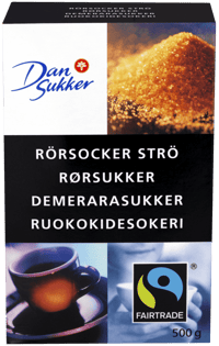 Dan Sukker Rørsukker Demerara Strø 500g