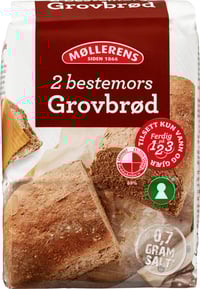 Grovbrød Melmiks 1kg Møllerens