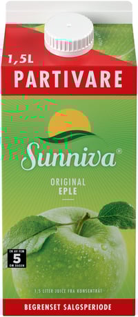 Sunniva Eplejuice Extra 1.5l Tine