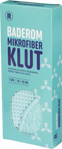 Baderomsklut Mikrofiber Rema 1000