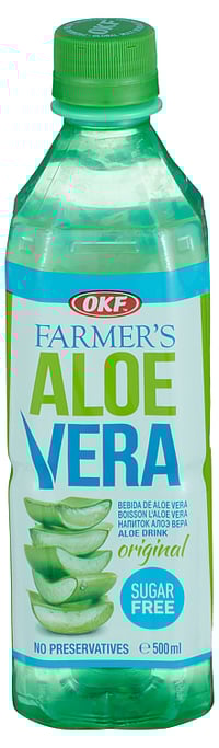 Okf Aloe Vera Sukkerfri 500ml