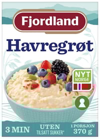 Havregrøt 370g Fjordland