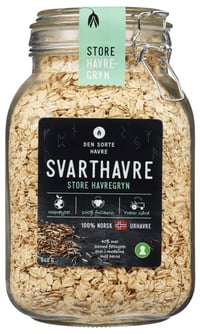 Svarthavregryn Store 940g Den Sorte Havre
