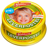 Leverpostei glutenfri 100g Stabburet