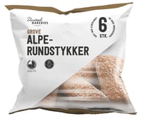 Alperundstykker Grove 6pk 480g United Bakeries