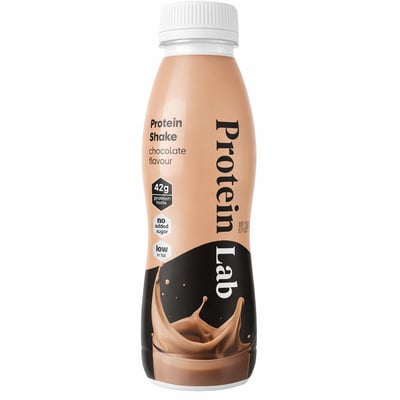 Protein shake chocolate flavour