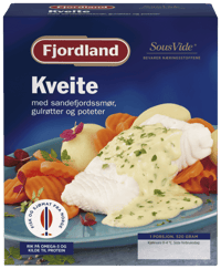 Fjordland Kveite med Sandefjordsmør 520g