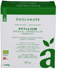 Änglamark Psyllium Frøskall Kosttilskudd 375g