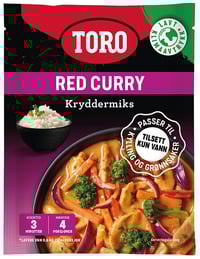 Toro Red Curry Kryddermiks 47g