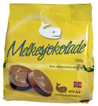 Melkesjokolade 150g Hval