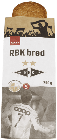 Coop RBK Brød 750g