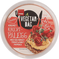 Coop Vegetardag Kikerpålegg Tomat&Paprika 150g