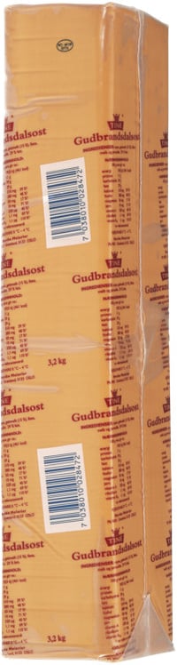 Gudbrandsdalsost 4,1kg Tine