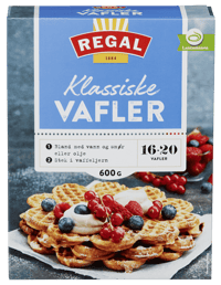 Regal Vafler Familiepakke 600g