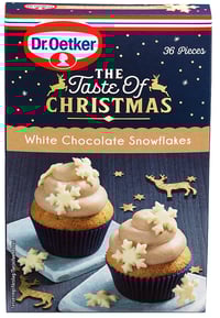 Snowflakes White Chocolate 38g Dr.Oetker