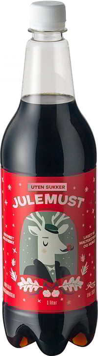 Julemust Svensk u/Sukker 1l Roma