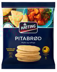 Pitabrød Fine 6stk Hatting