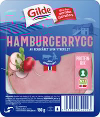 Hamburgerrygg 150g Gilde