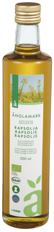 Änglamark Kaldpresset Rapsolje 500ml