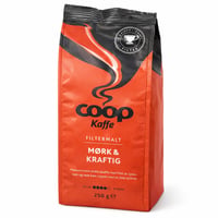 Coop Kaffe Filtermalt Mørk & Kraftig