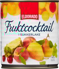 Fruktcocktail i Lake 825g boks Eldorado