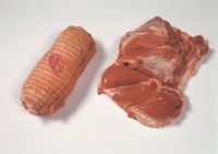 Svin Skinkestek u/Ben m/Spekk Surret Ca2,5kg