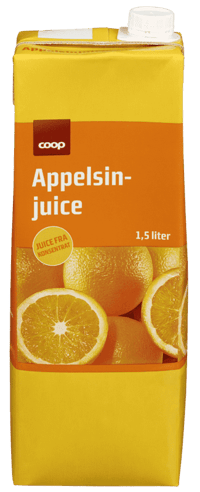 Coop Appelsinjuice 8x1,5l