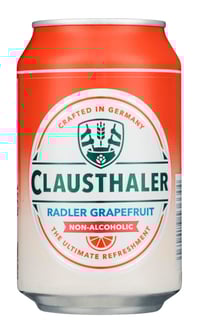 Clausthaler Radler Grapefruit 0,33l boks