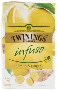 Sitron&Ingefær Te 20pos Twinings