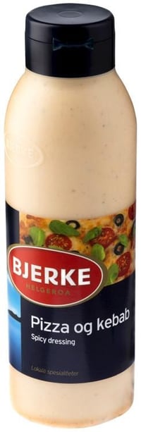 Pizza og Kebabdressing Spicy, 450 g