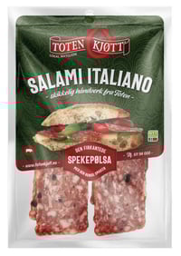 Salami Italiano 100g Toten Kjøtt
