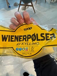 Wienerpølser av Kylling